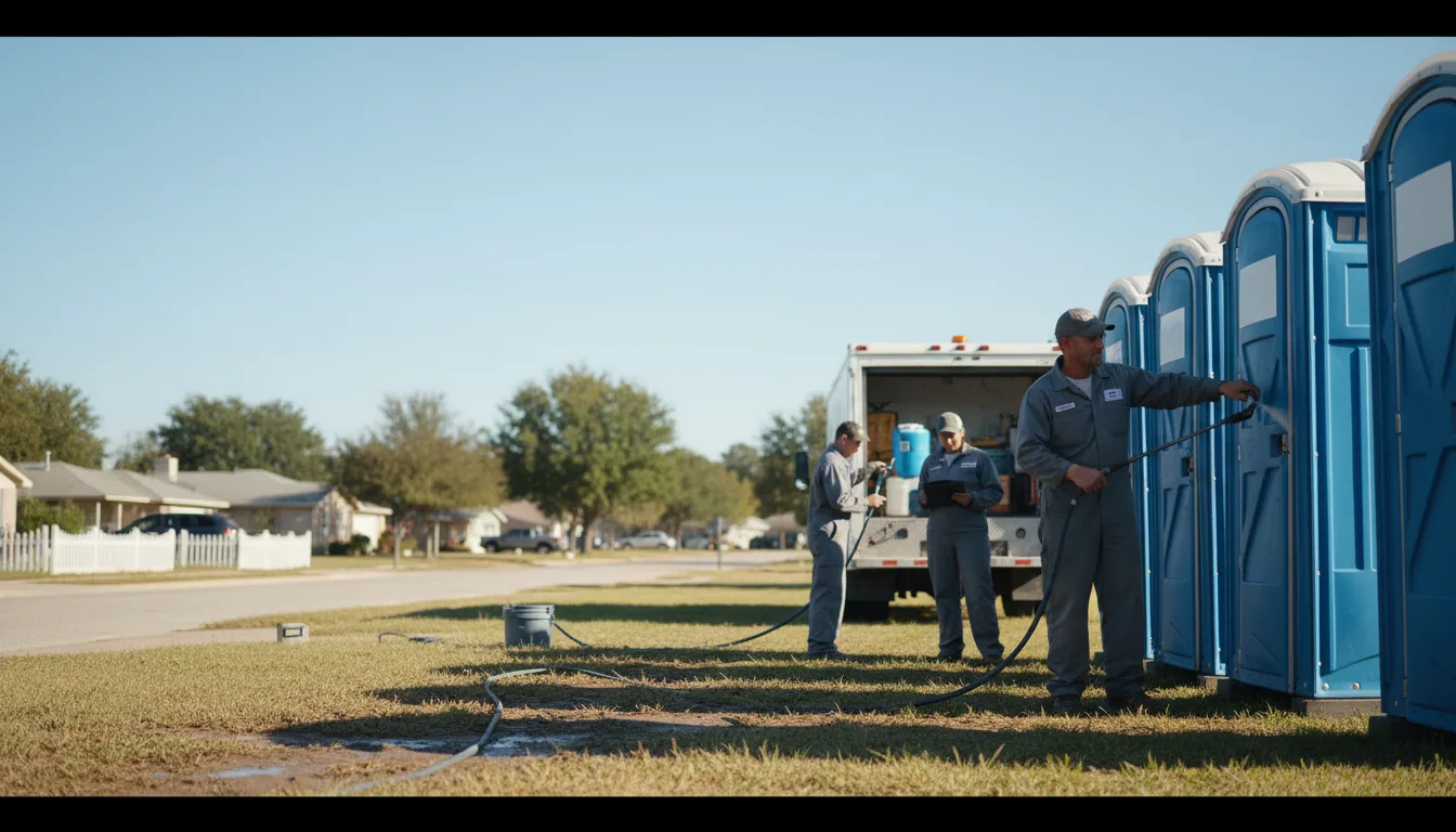 Long-Term Portable Toilet Rental in Klemme, IA near me